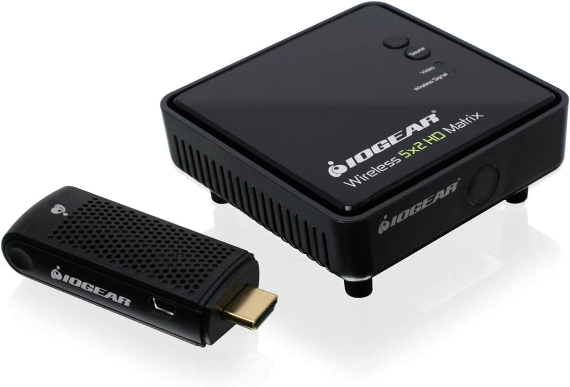 IOGEAR HDMI Wireless Transmitter & Receiver - Full HD 1080p - Up To 30ft - 5.1 Digital Audio - Plug & Play - GWHD11