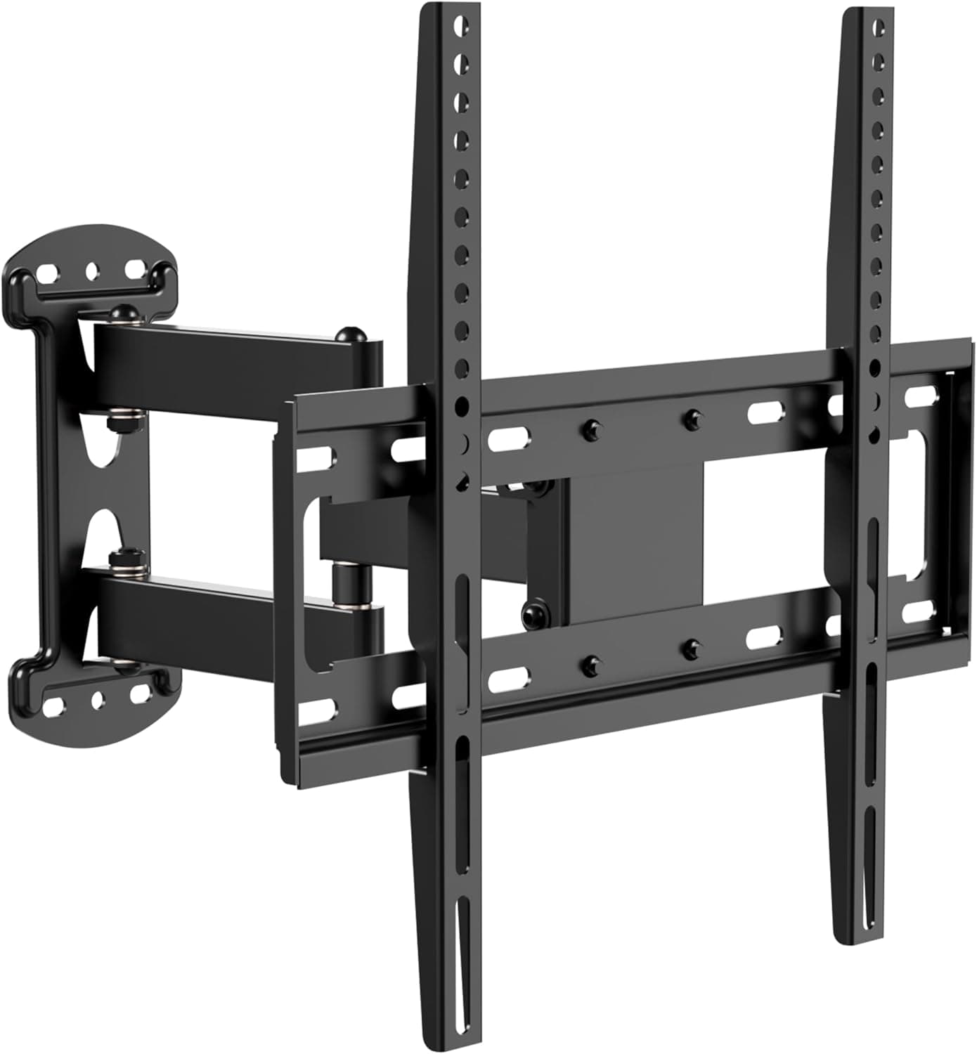Mount-It! Full Motion Corner TV Wall Mount, Single Stud Install, Swivel, Tilt & 15 Extension for 32-50 TVs, VESA 100x100-400x400, 66 lbs