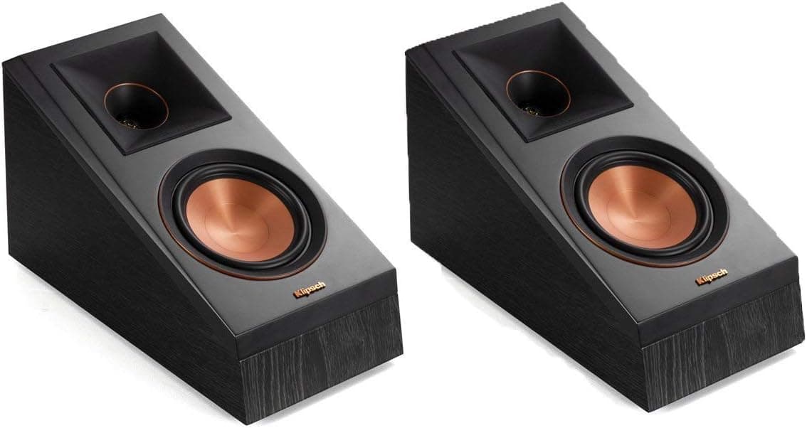 Klipsch RP-500SA Reference Premiere Dolby Atmos Surround Sound Speakers - Pair (Ebony)
