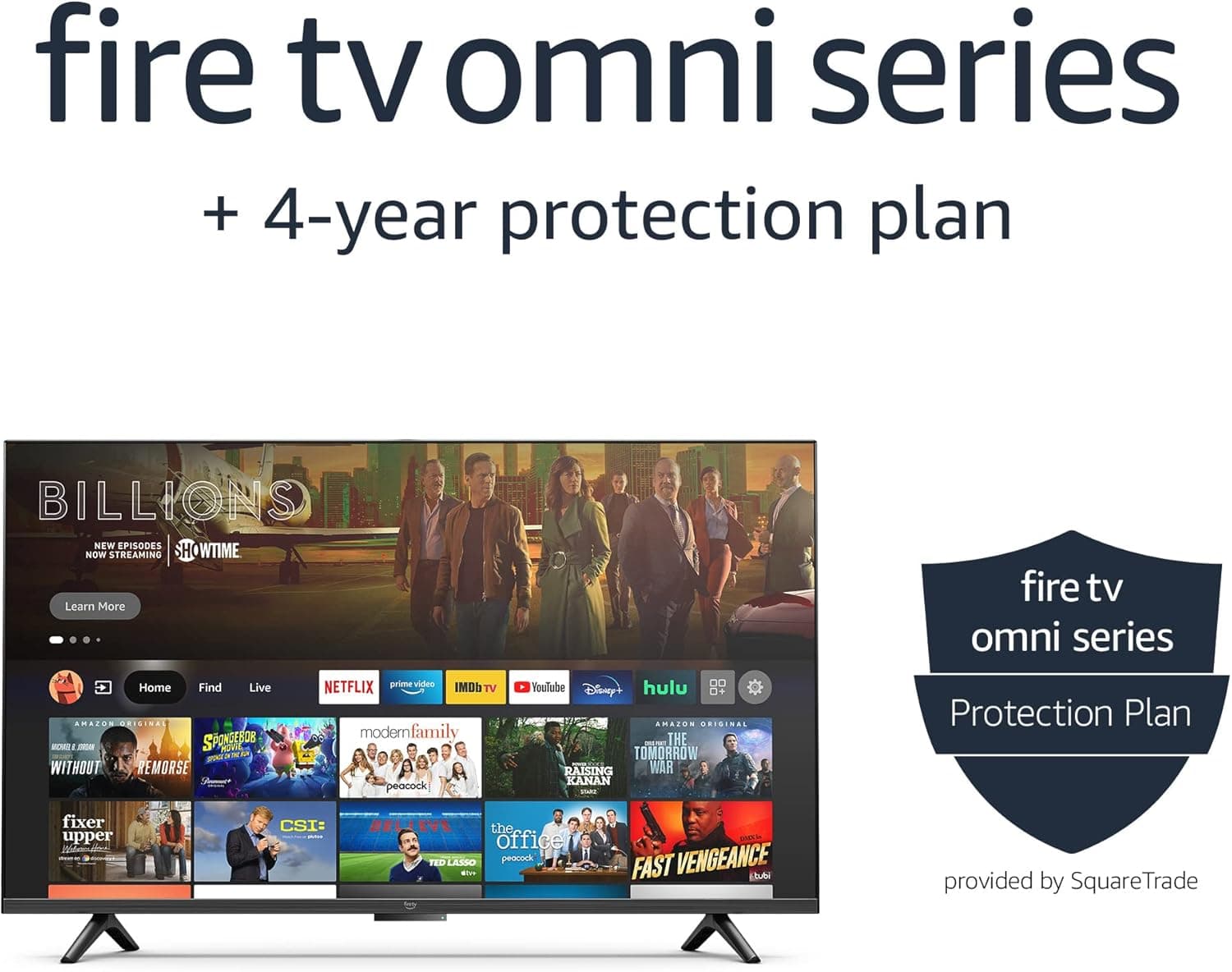 Amazon Fire TV 65 inch Omni Series 4K UHD Smart TV with Dolby Vision, Hands-Free with Alexa