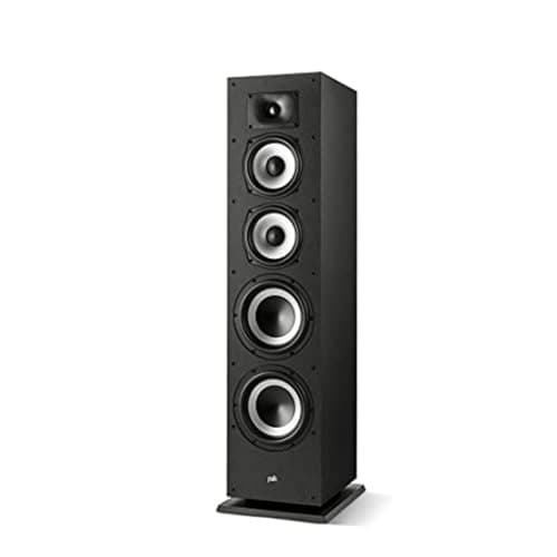 Polk Audio Monitor XT70 Large Home Tower Speaker (Single, Midnight Black)