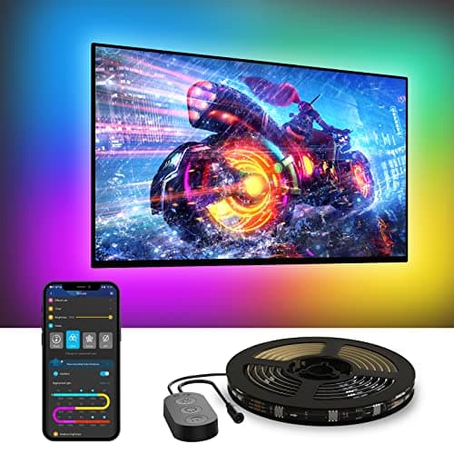 Govee TV LED Backlight, RGBIC Smart LED Strip Lights for 55-65 inch TVs