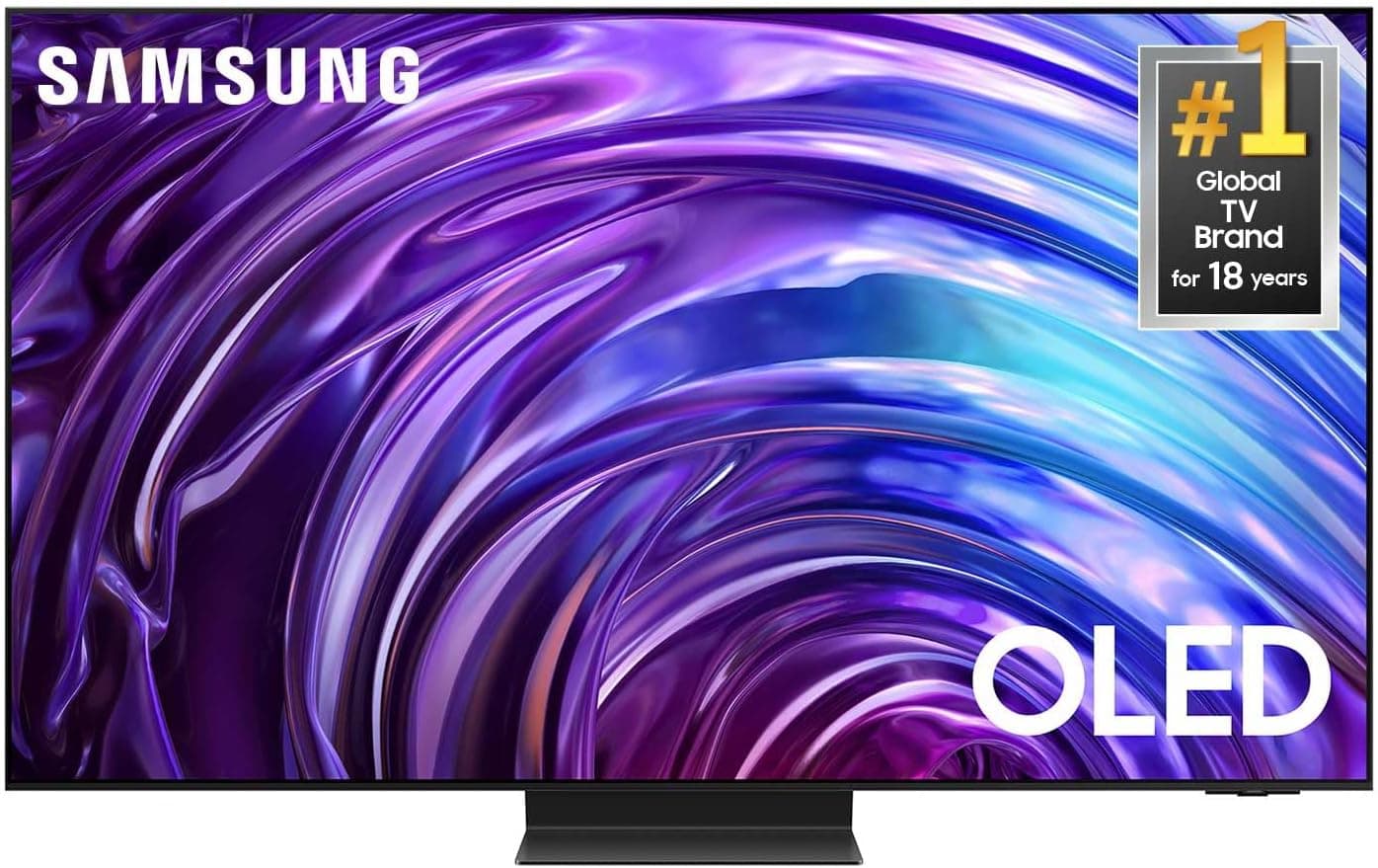 Samsung 65-Inch Class OLED 4K S95D Series HDR Pro Smart TV, Object Tracking Sound+, Real Depth Enhancer (2024)