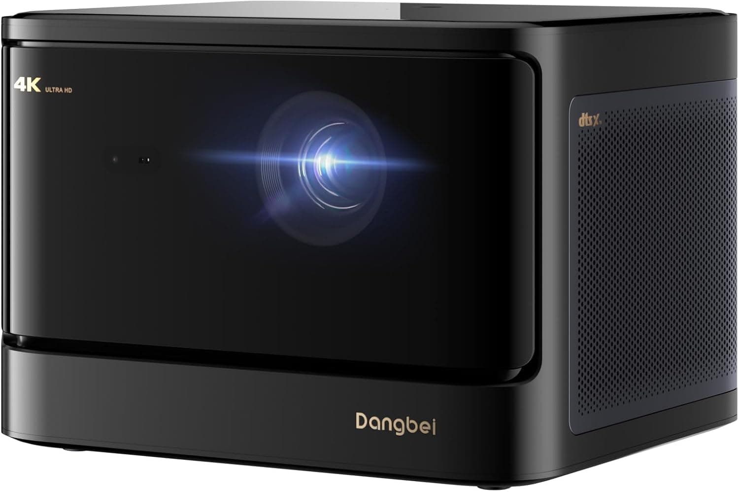 Dangbei DBOX02 4K Projector GTV, 2450 ISO Lumens, Netflix Licensed, HDR10+, 200-inch, 2x12W DTS:X Dolby Audio