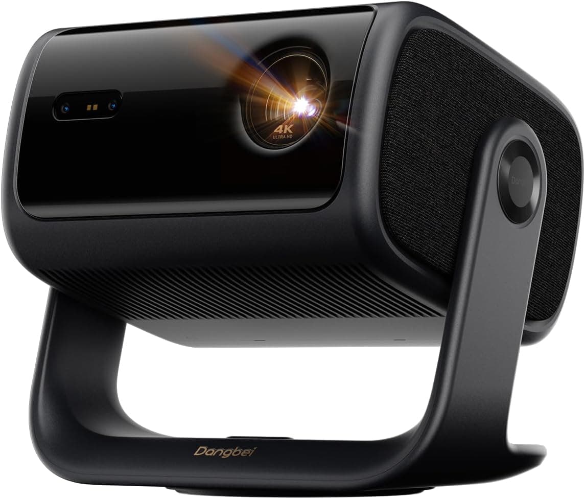 Dangbei MP1 MAX Triple Laser Projector 4K, 3100 ISO Lumens, 110% BT.2020, Google TV, HDR10+, Blu-ray 3D